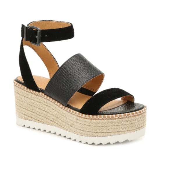 Crown Vintage Shoes - Crown Vintage Daylen Espadrille Wedge Sandals NWB